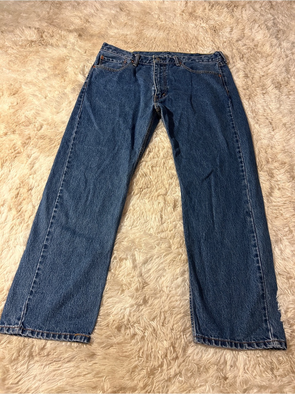 Levi's Men's Classic Blue Straight Jeans